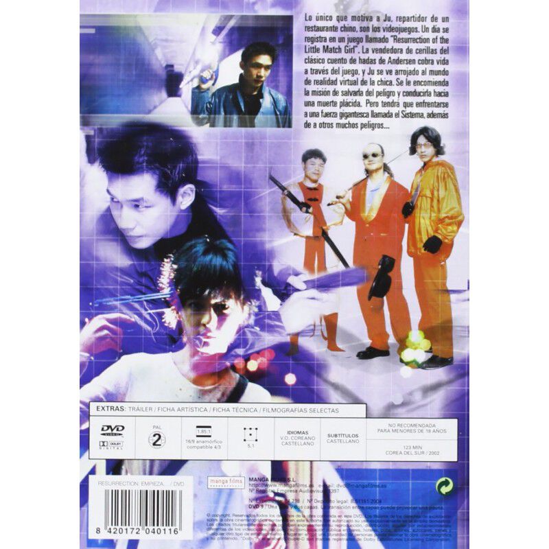Resurrection: Empieza El Juego Dvd image number null