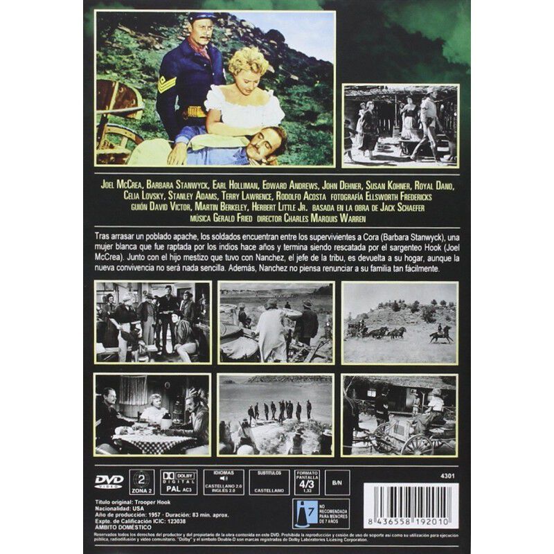 El Sargento Hook [dvd] (1957) Trooper Hook image number null