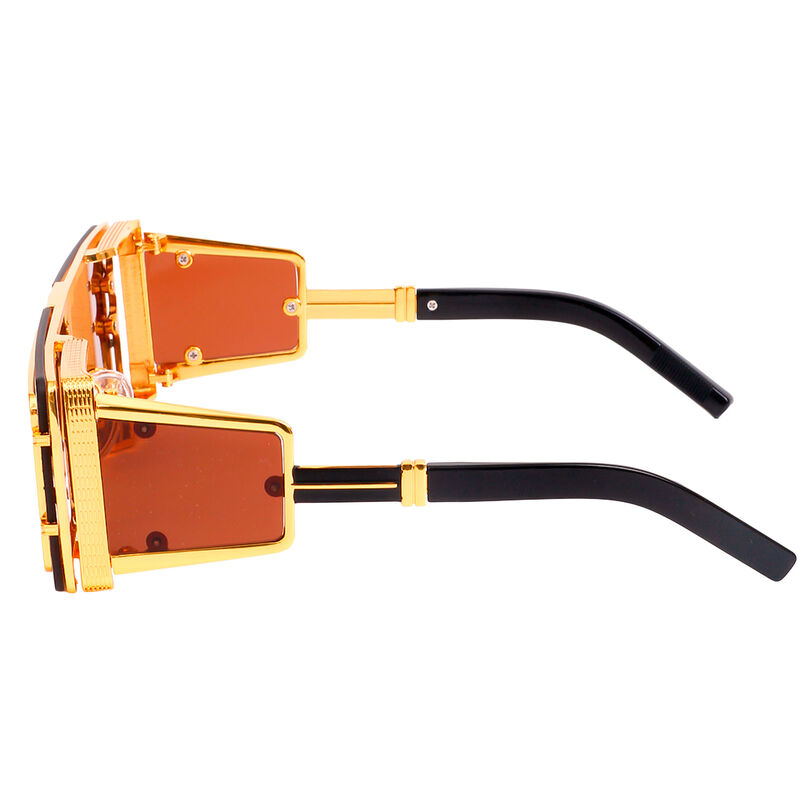 Lentes De Sol Xolek 134 Moda Met&aacute;lico Uv400 image number null