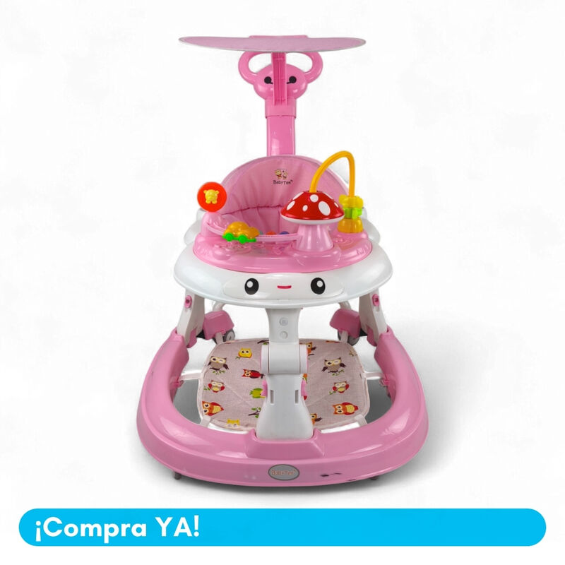 Andadera Plegable C/ Sombrilla Hongo Musical Mo... image number null