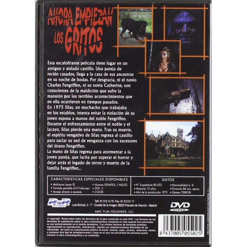 Ahora Empiezan Los Gritos [dvd] image number null