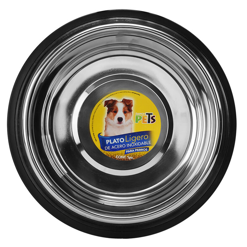 Fancy Pets Plato Ligero De Acero 96 Oz (2.7 Kg) image number null