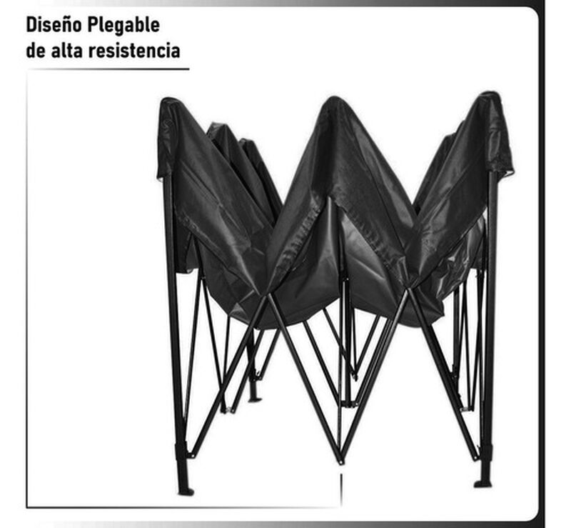 Toldo Carpa 3x3 Jardimex Mkz-carpa3x3neg Negra image number null