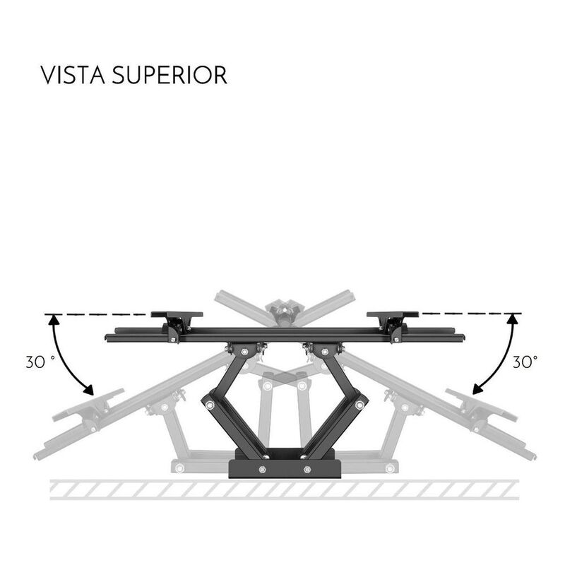 Soporte para pantallas de 32" a 83" con doble b... image number null