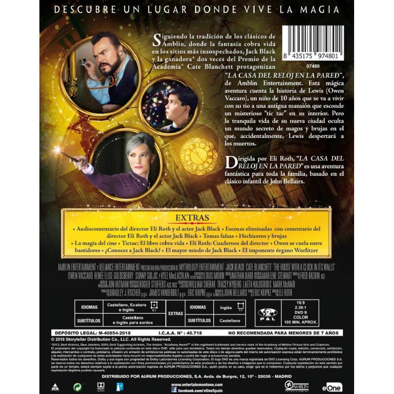 La Casa Del Reloj En La Pared (Digibook) [DVD] image number null