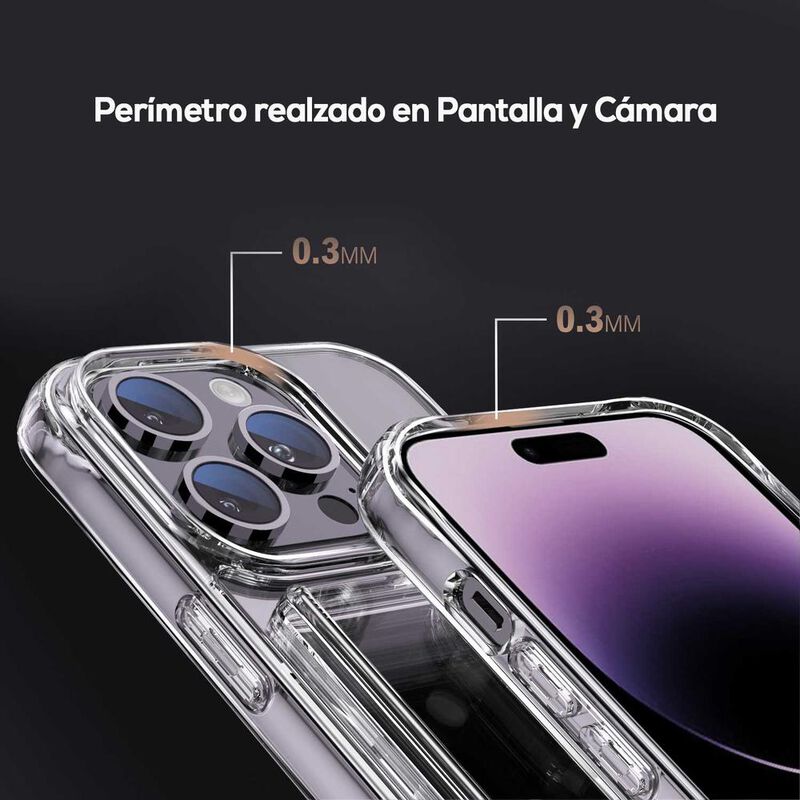 Funda TEKKU porta Tarjetas para iPhone 15 PRO M... image number null