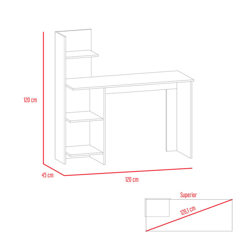 Escritorio Armable Vilna 120 image number null