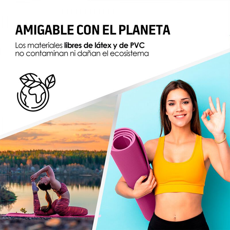 Tapete para Yoga Resistente image number null