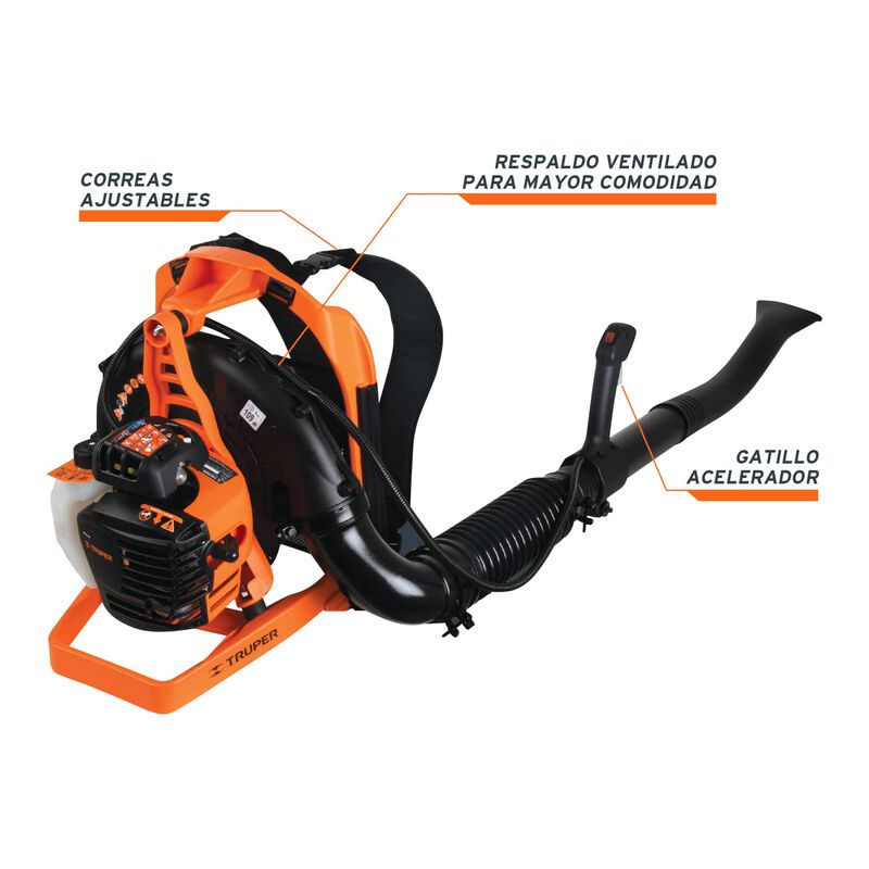 Sopladora con Motor A Gasolina 26 Cc Tipo Mochi... image number null