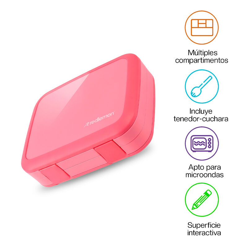 Lonchera para Ni&ntilde;os Bento Box de 5 Divisiones d... image number null