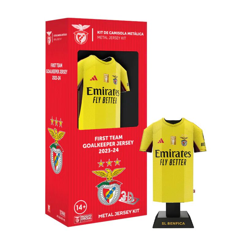 Camiseta Jersey Miniatura S.L. Benfica Portero ... image number null