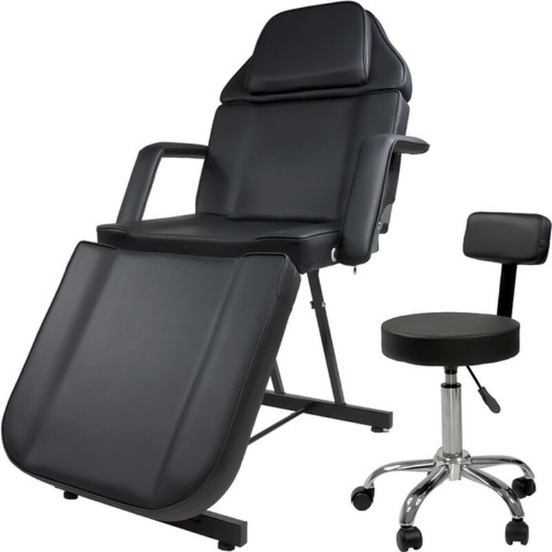 Silla Faciales Reclinable Sill&oacute;n Cama Masaje Sp... image number null