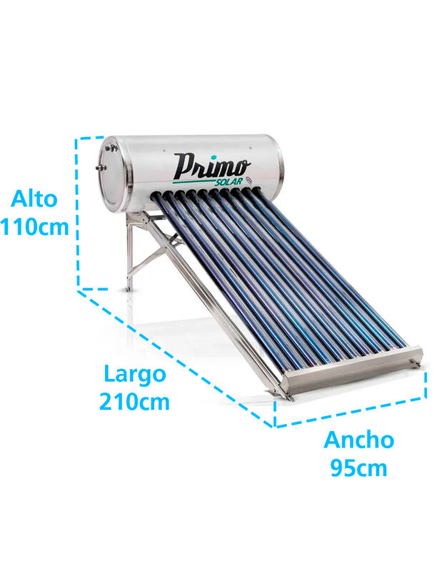 Calentador Solar 8 tubos IUSA 120 L image number null