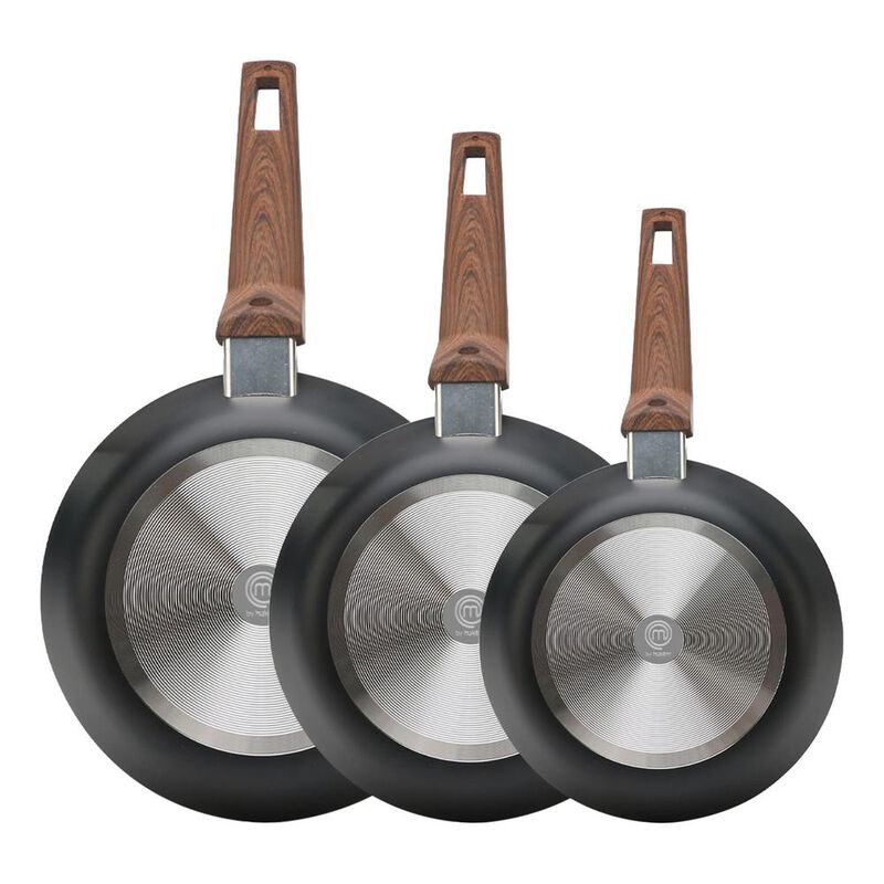 Set De 3 Sartenes Wood Pro Antiaderentes Master... image number null