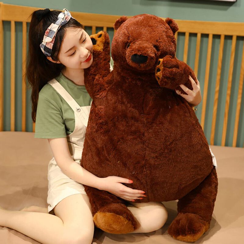 Peluche Snowolf Djungelskog, Oso Gigante, 100 C... image number null
