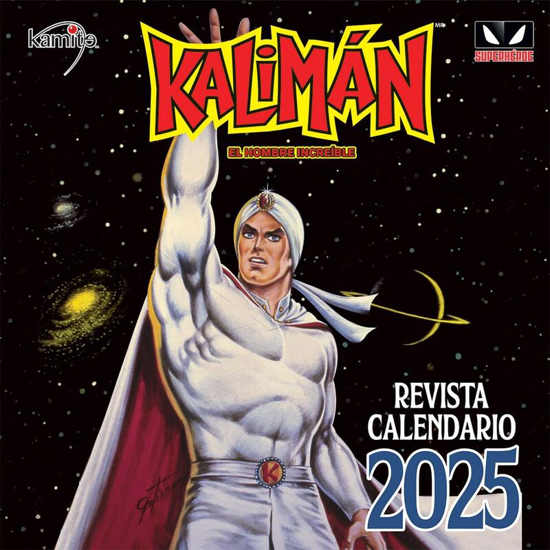 Kalim&aacute;n El Hombre Incre&iacute;ble: Revista Calendario... image number null