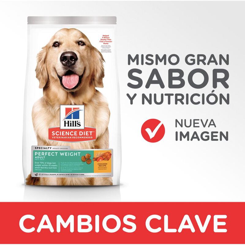 Hill's Canino Perfect Weight 1.8 Kg 1 Unid X Ca... image number null
