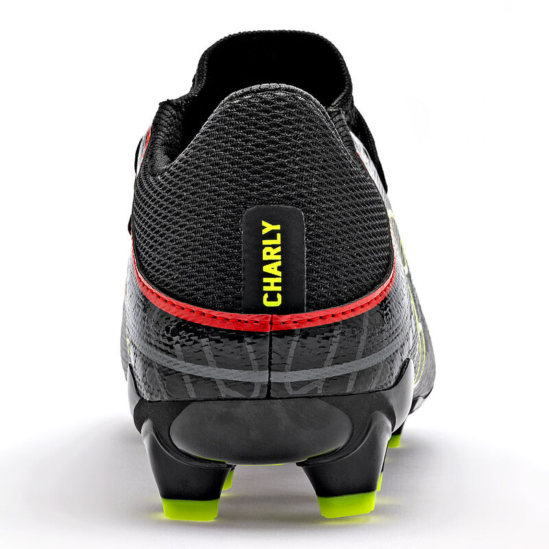 Charly tenis de f&uacute;tbol para hombre negro cod 13... image number null