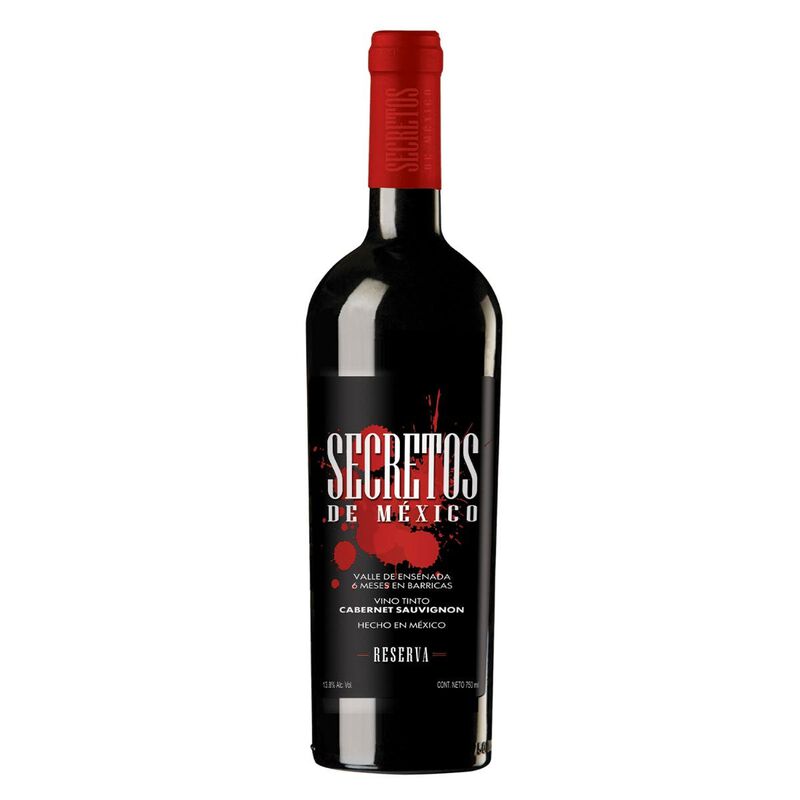 Vino Tinto Secretos de M&eacute;xico Cabernet Sauvigno... image number null