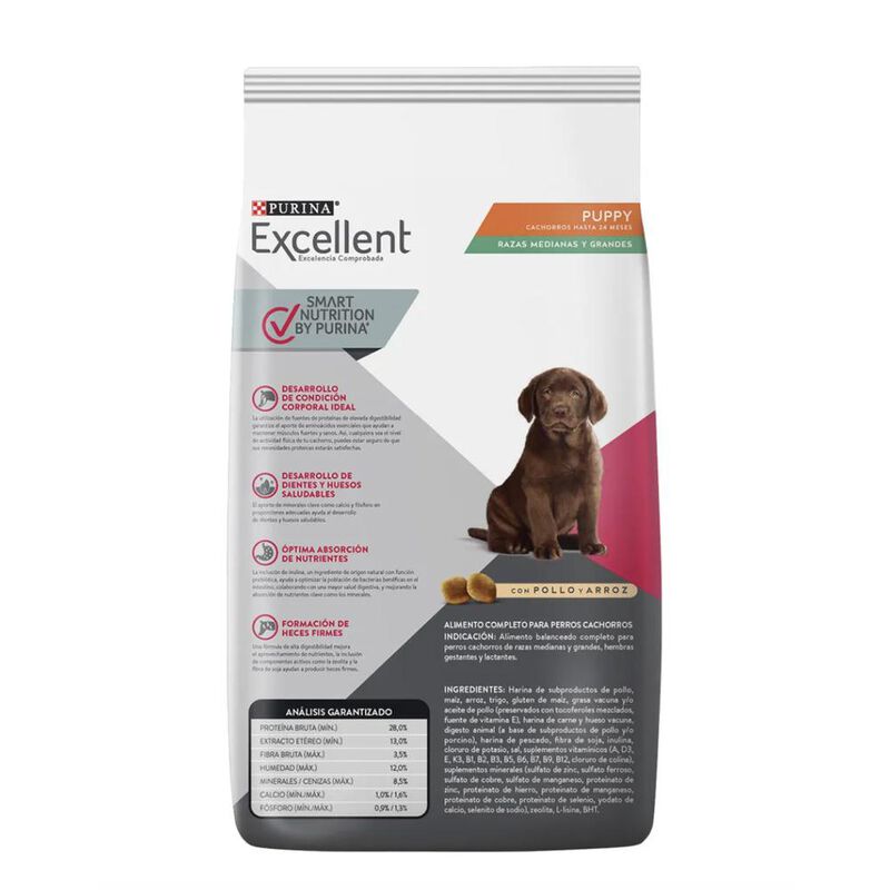 Pro Plan Excellent Puppy Razas Medianas Y Grand... image number null