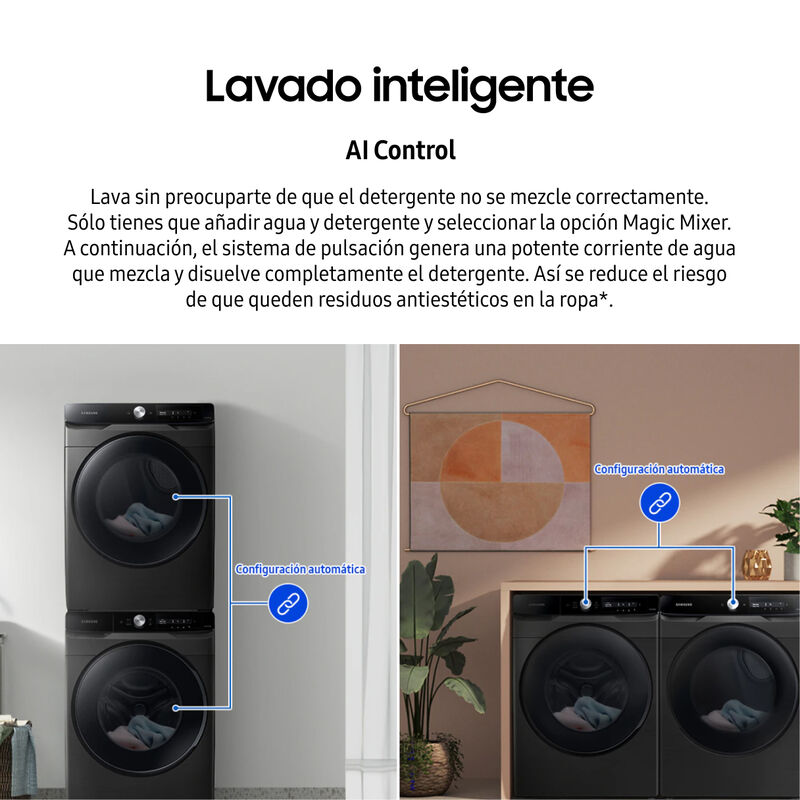 Lavadora Samsung 22Kg Frontal Ai Control-Multic... image number null