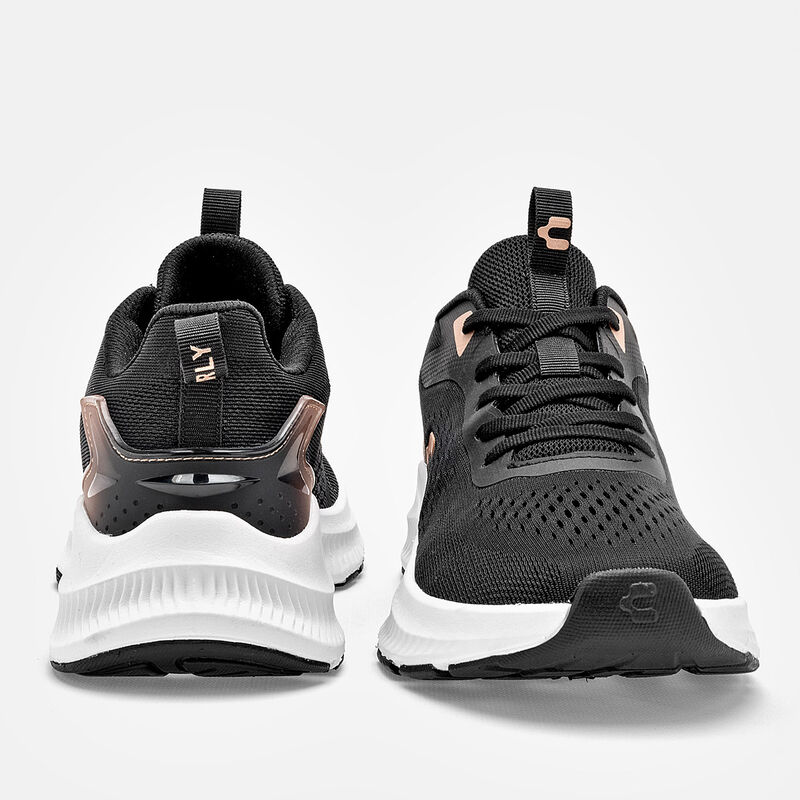 Charly Tenis deportivo para mujer negro, runnin... image number null