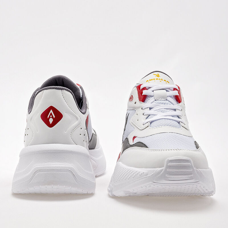 American Fire Tenis urbano para hombre blanco g... image number null
