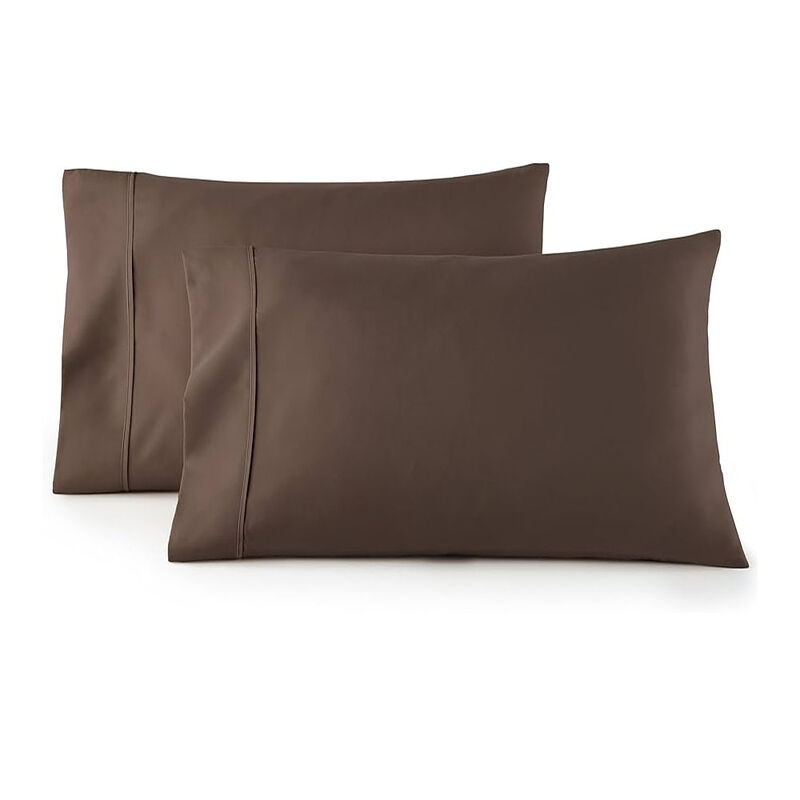 Fundas de Almohada Suaves y Duraderas Chocolate... image number null