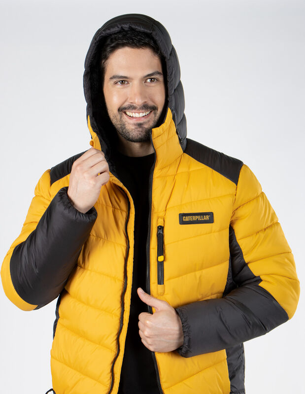 Chamarra Caterpillar Original Hombre Amarillo C... image number null