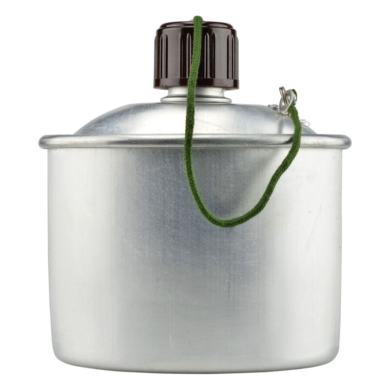 Cantimplora 1.0l Aluminio Taza Funda Campismo P... image number null