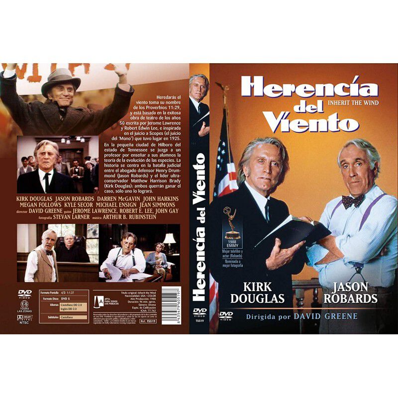 Herencia Del Viento [dvd] (1988) Inherit The Wi... image number null