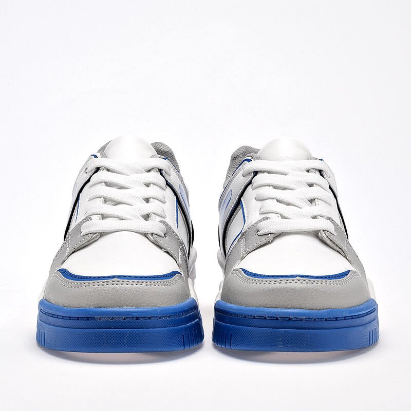 Lycht tenis para ni&ntilde;o  blanco gris azul cod 140... image number null