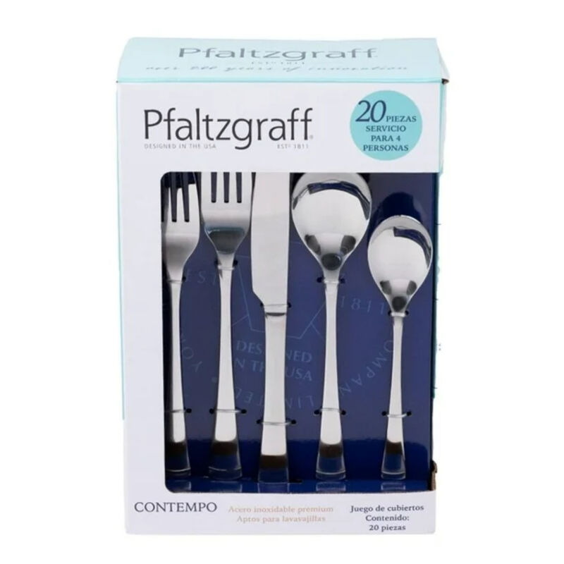 Juego de Cubiertos Vasconia CONTEMCUB20P / 9948... image number null