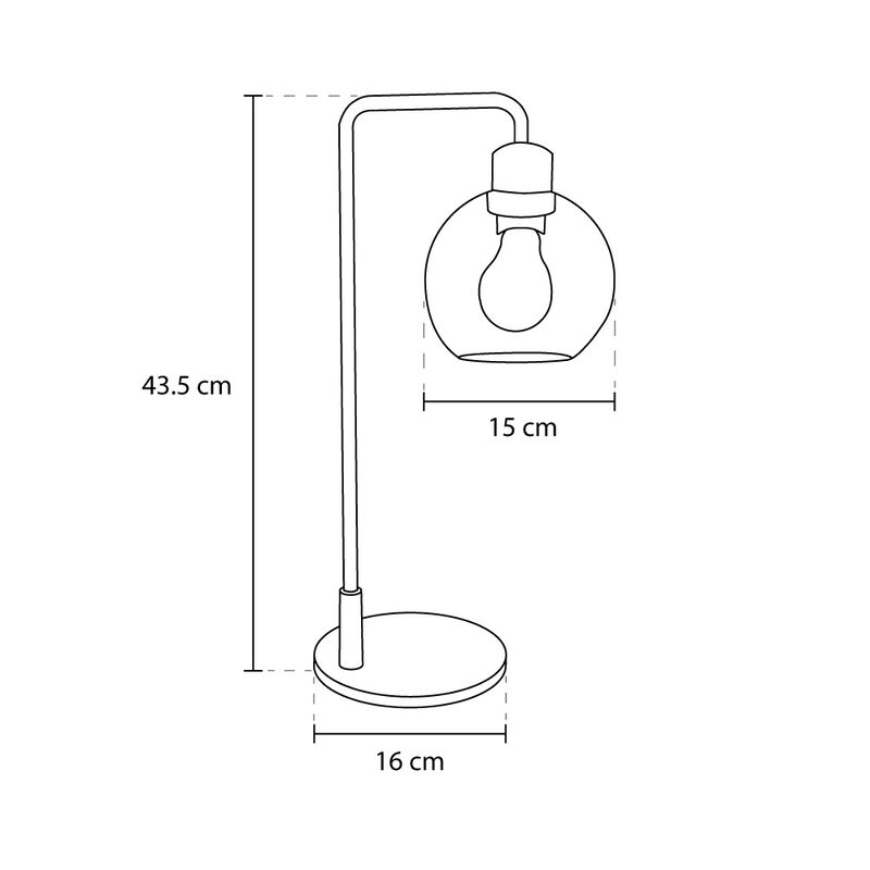 Mil Luces L&aacute;mpara de Mesa Loris image number null