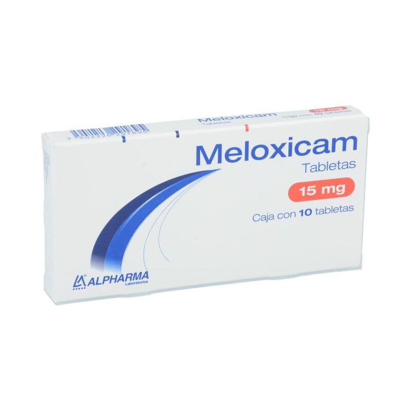 Melosteral 15 mg caja con 10 tabletas image number null