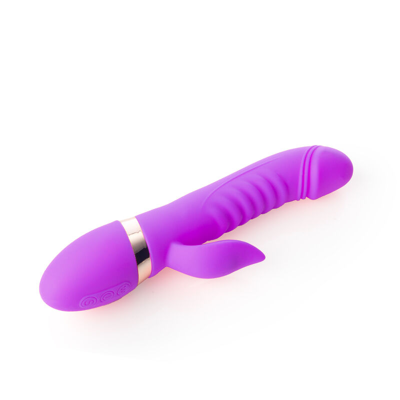 VIBRADOR DUAL SAVAGE FRUT TUTIFRUTI COLOR MORAD... image number null