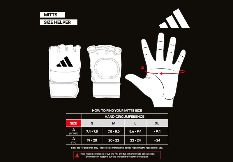 Guantes De Entrenamiento Mma Color Negro/blanco... image number null