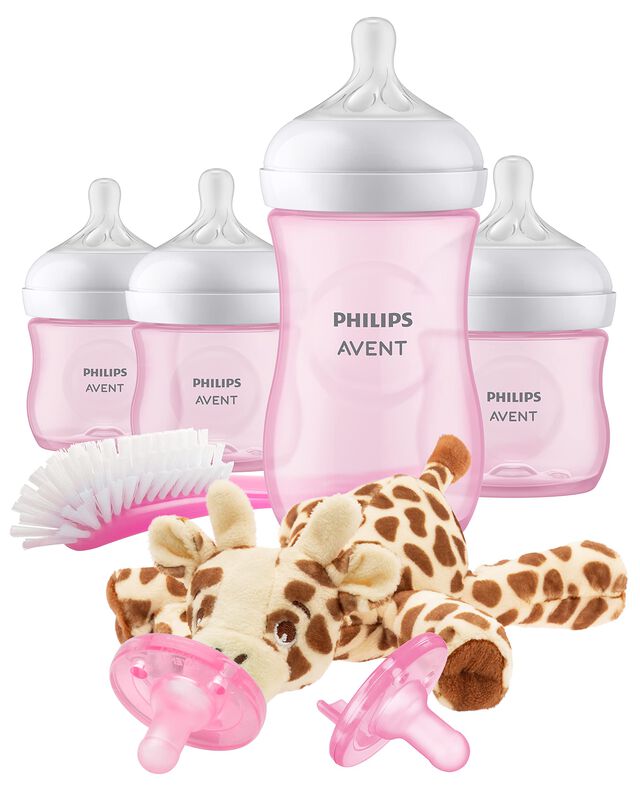 Juego De Biberones Avent Natural Response Pink ... image number null