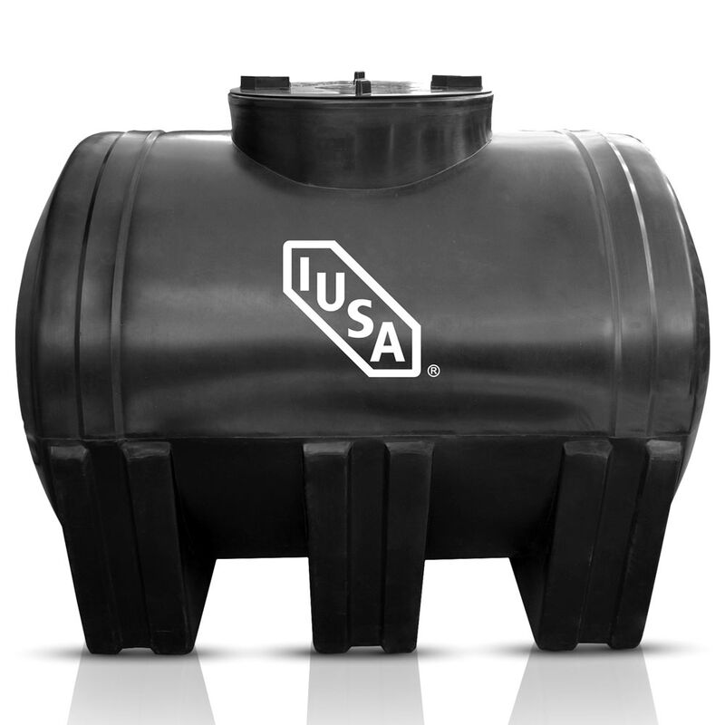 Tinaco Horizontal 1100 L Negro image number null