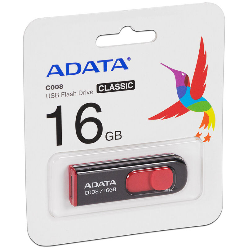 Unidad Flash USB 2.0 ADATA C008 de 16GB. Color ... image number null