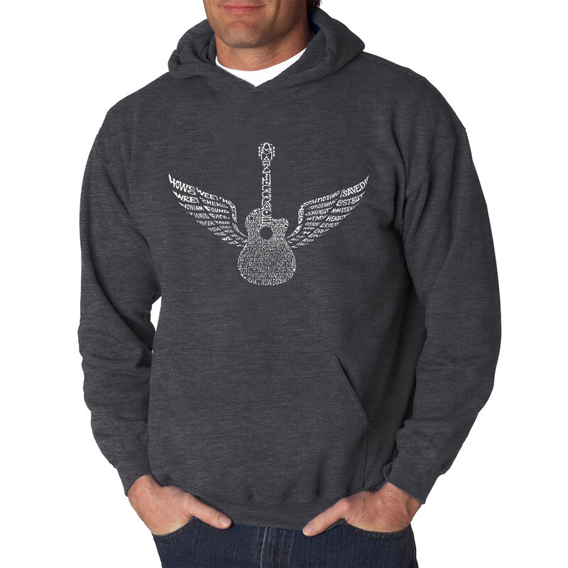 Sudadera Con Capucha Word Art Para Hombre - Ama... image number null