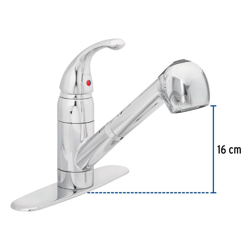 Monomando Nariz Retr&aacute;ctil para Fregadero Foset ... image number null