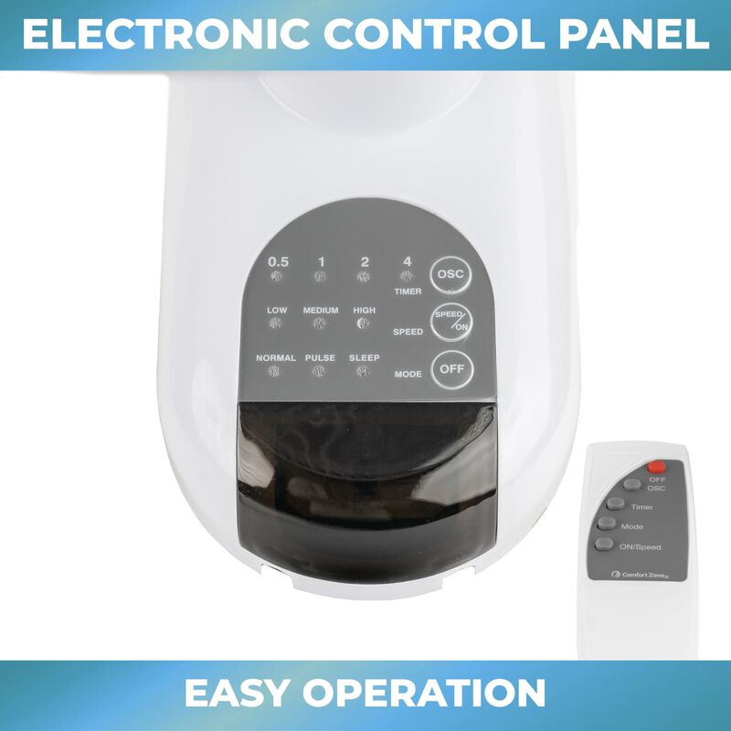 Ventilador De Pared Comfort Zone Cz16wr 16 Con ... image number null