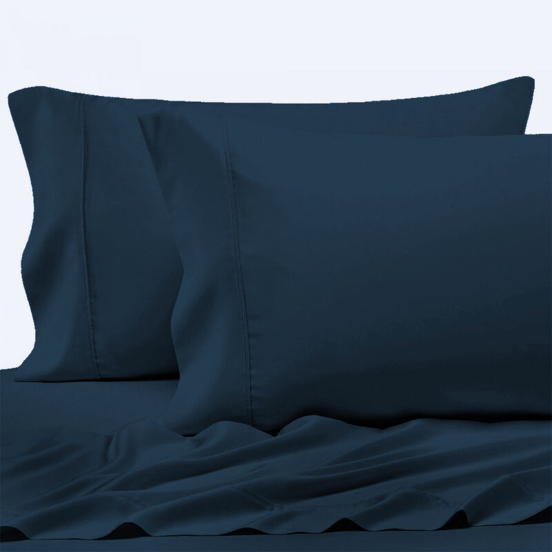 Juego Matrimonial de S&aacute;banas Polo One Color Azu... image number null