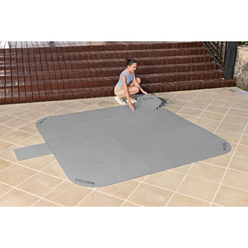 Protector de suelo SaluSpa de 1,96 m x 1,96 m image number null