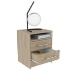 Buró Douglas Beige y Blanco Virtual Muebles