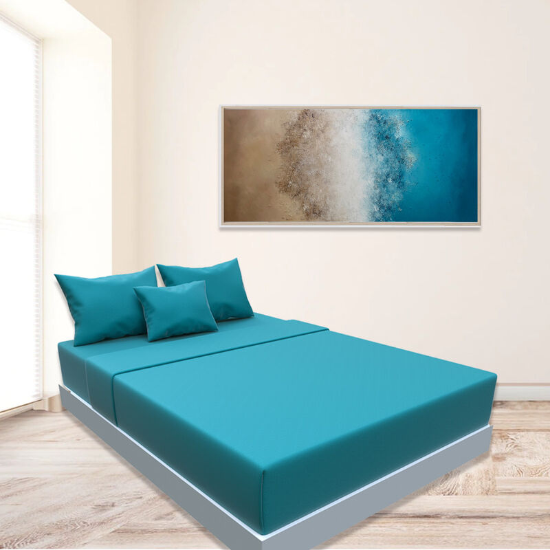 Sabanas Spring Air Matrimonial Color Turquesa image number null