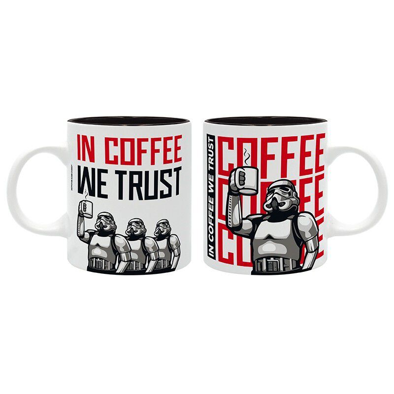 Taza "In Coffee We Trust" &mdash; Stormtrooper origin... image number null