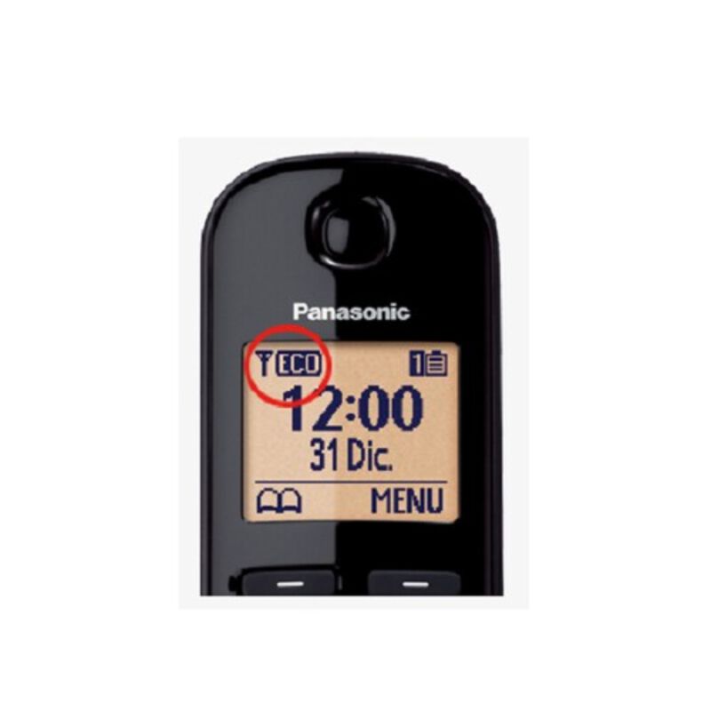 Teléfono Inalámbrico Panasonic KX-TGC210MEB Neg... image number null