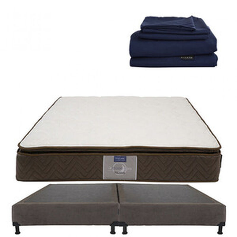 Colch&oacute;n King Size Restonic Nautilus+S&aacute;banas Dic... image number null